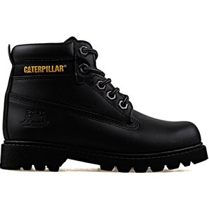 Caterpillar Bot 015F101073 Black // Deri