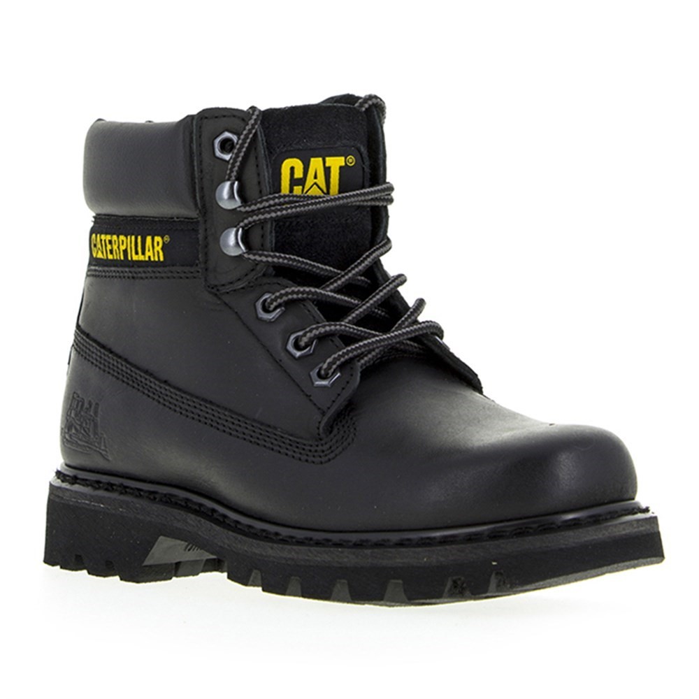 Caterpillar Kadın Bot 015G100095 Black // Yağlı Deri