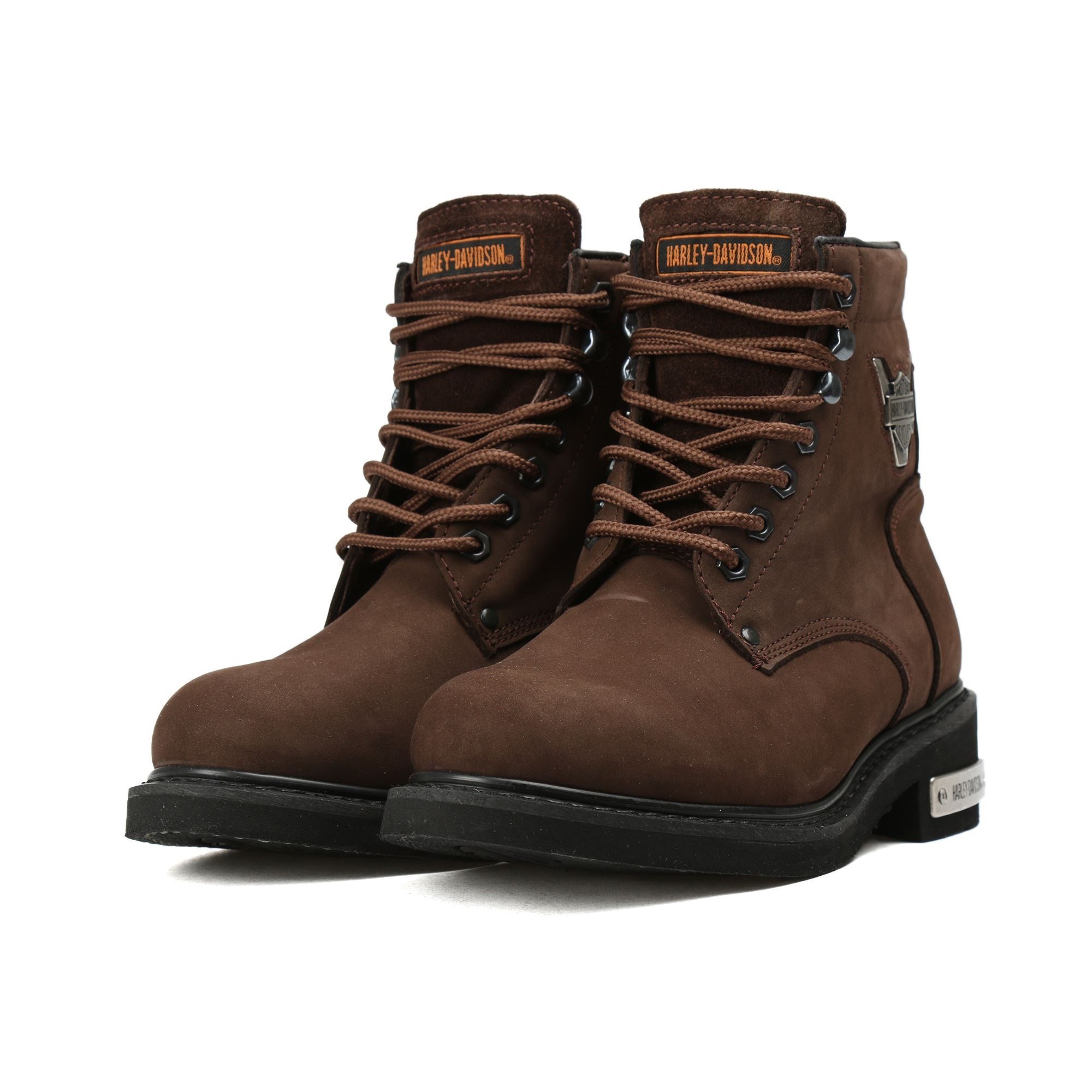 Harley Davidson Kadın Bot 025G100109 Dark Brown // Crazy Deri