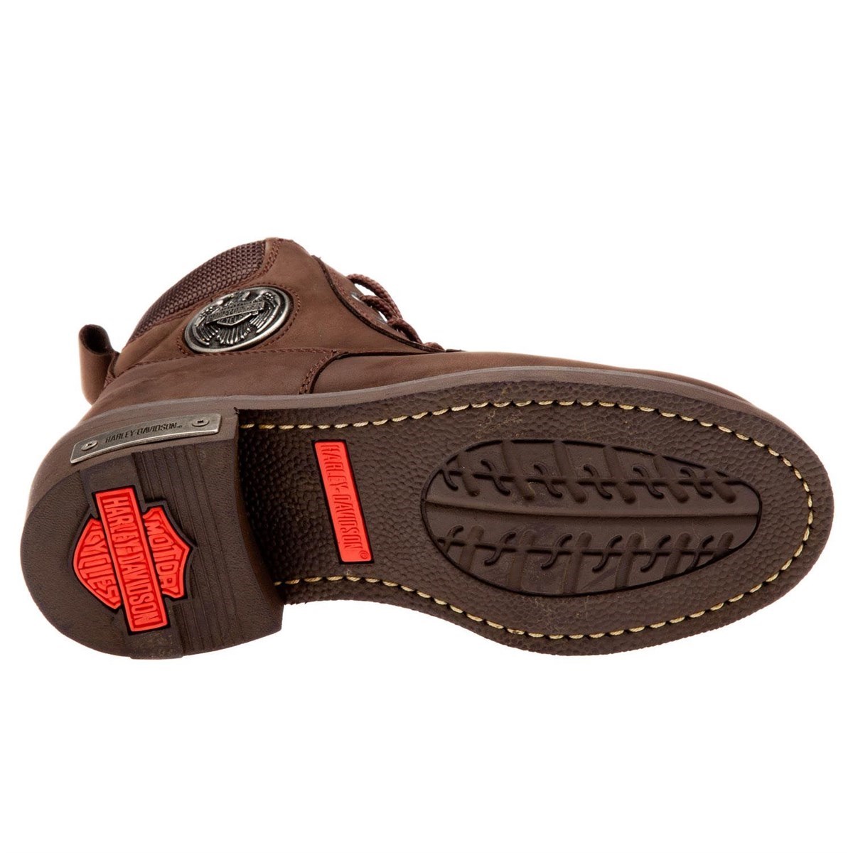 Harley Davidson Kadın Bot 025G100128 Dark Brown // Nubuk