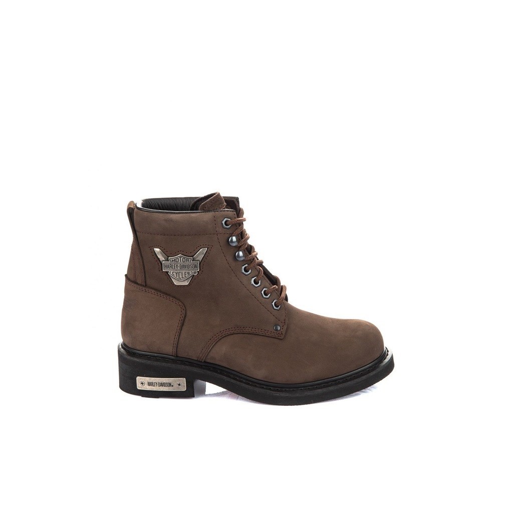 Harley Davidson Erkek Bot 025M100109 Dark Brown // Crazy Deri