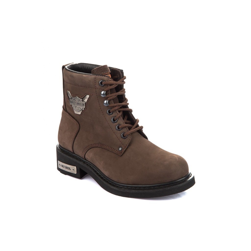 Harley Davidson Erkek Bot 025M100109 Dark Brown // Crazy Deri