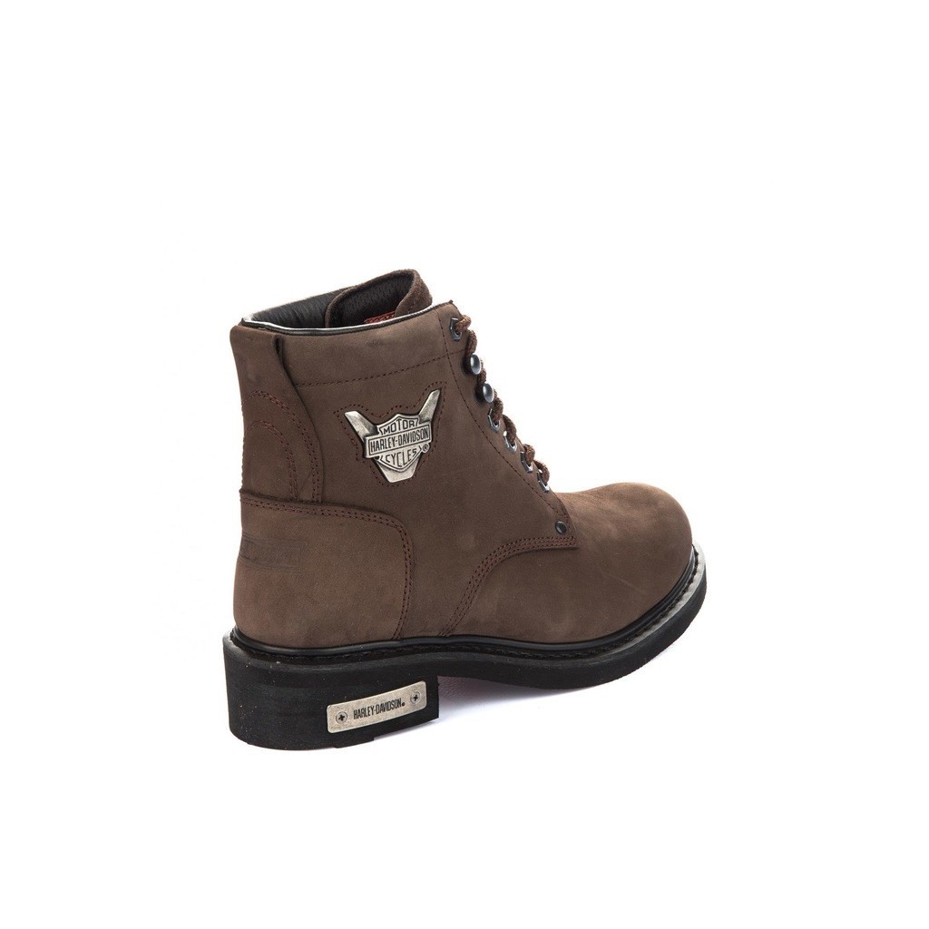 Harley Davidson Erkek Bot 025M100109 Dark Brown // Crazy Deri