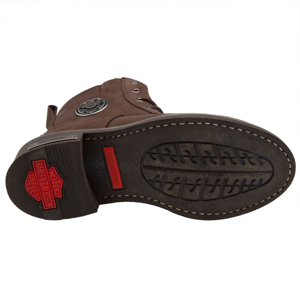 Harley Davidson Erkek Ayakkabı 025M100128 Dark Brown // Nubuk