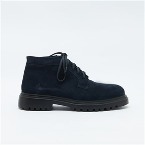 Hush Puppies Erkek Bot 031M101770 Navy // Süet