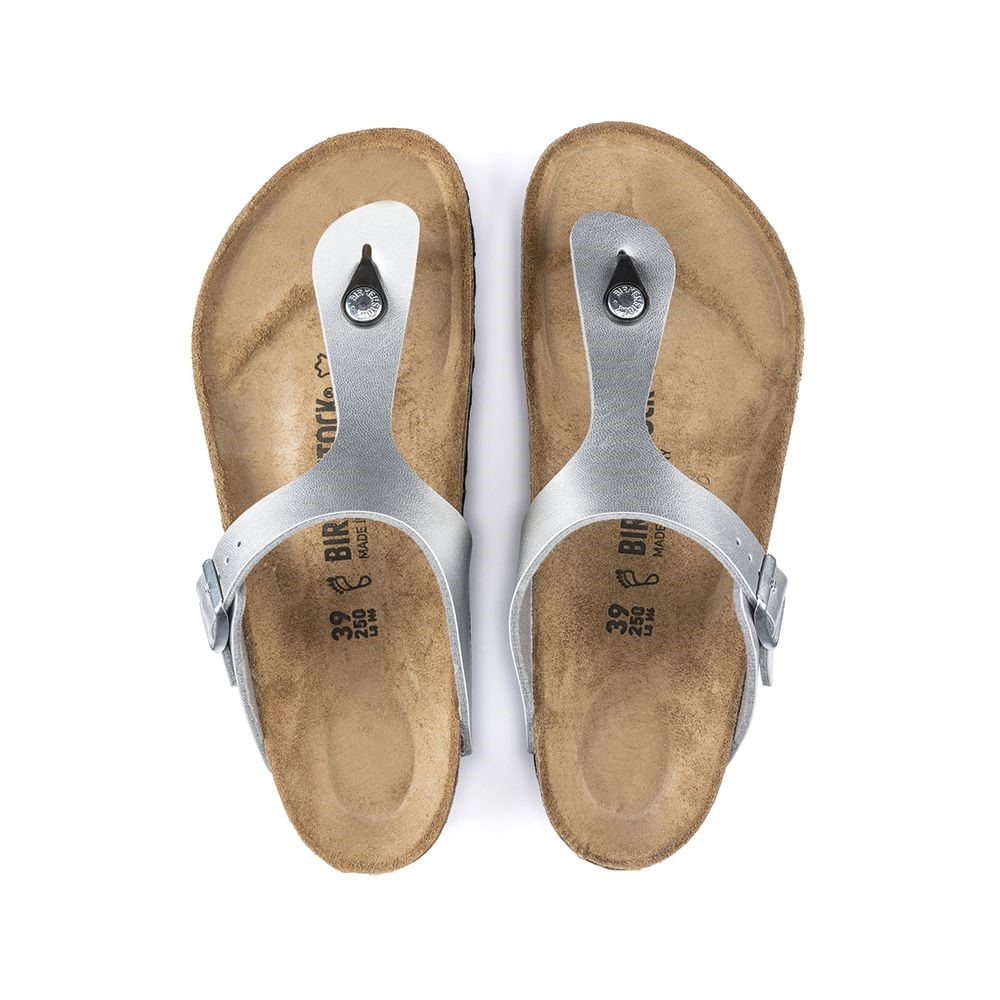 Birkenstock Kadın Terlik 043851 Silver