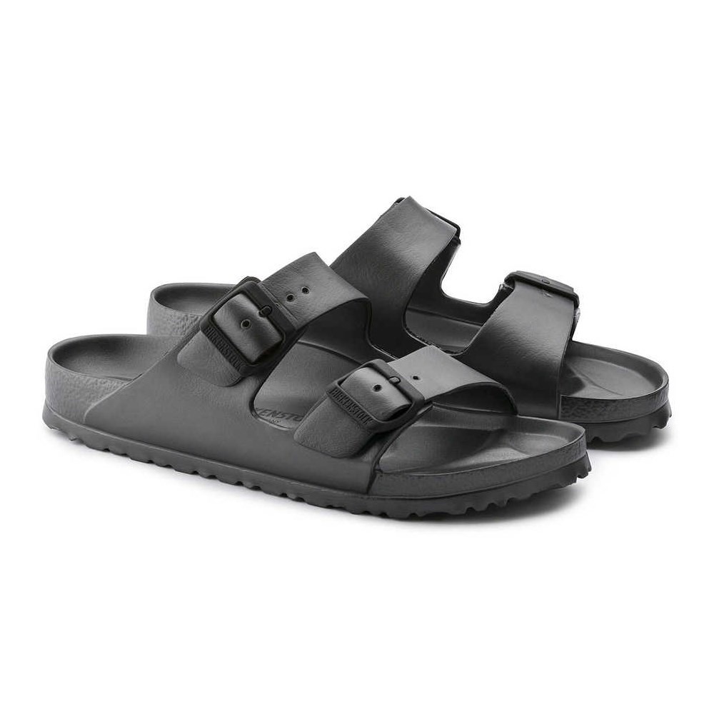 Birkenstock Erkek Terlik 1001497 Metallıc Anthracıte