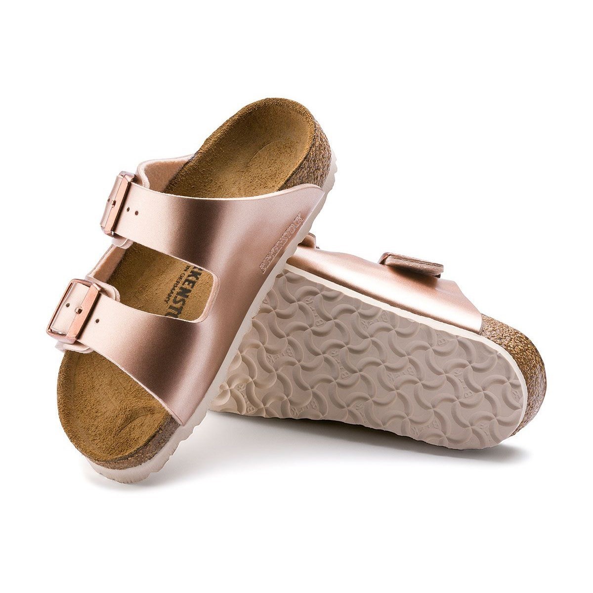 Birkenstock Kadın Terlik 1012478 Electrıc Metallıc Copper