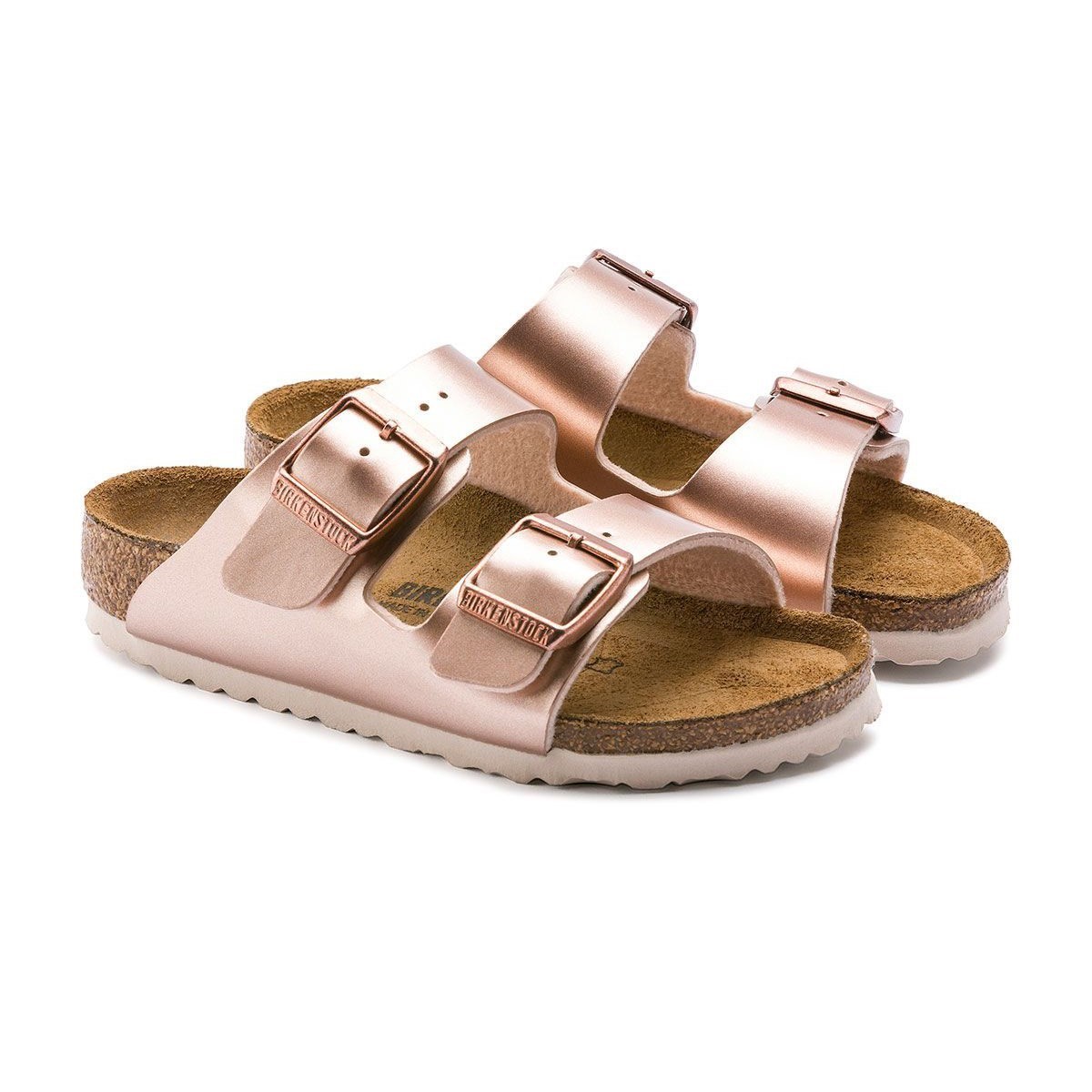 Birkenstock Kadın Terlik 1012478 Electrıc Metallıc Copper