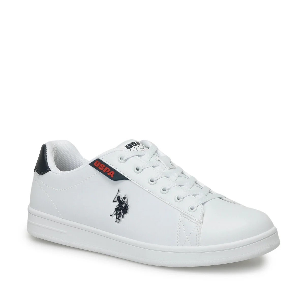 U.S. Polo Assn. Erkek Ayakkabı 101501686 Beyaz Lacıvert