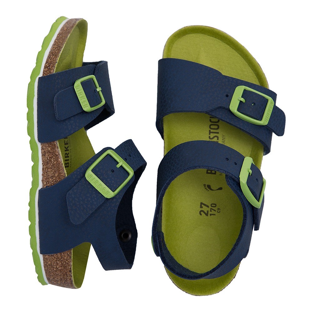 Birkenstock Terlik 1015756 Desert Soıl Vıbrant Blue