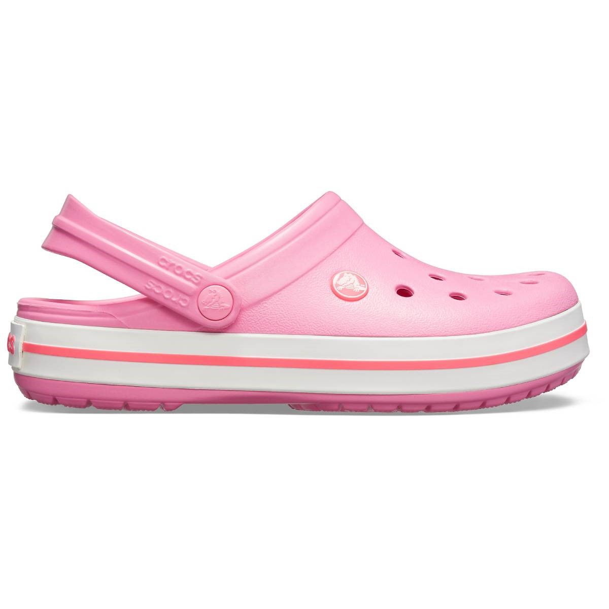 Crocs Unisex Sandalet 11016 Pink Lemonade/White