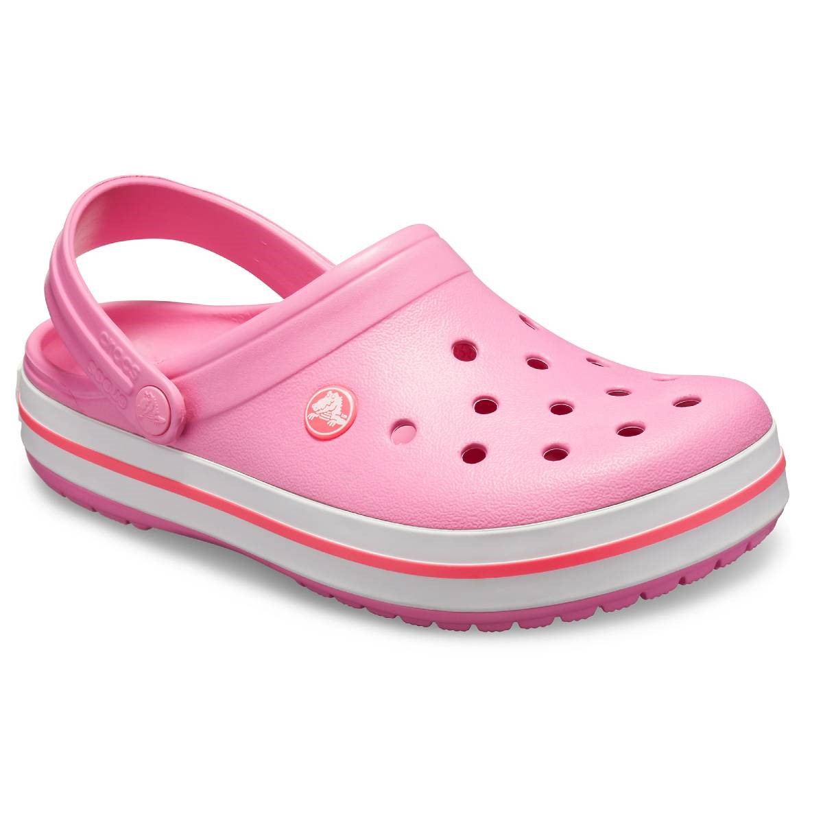 Crocs Unisex Sandalet 11016 Pink Lemonade/White