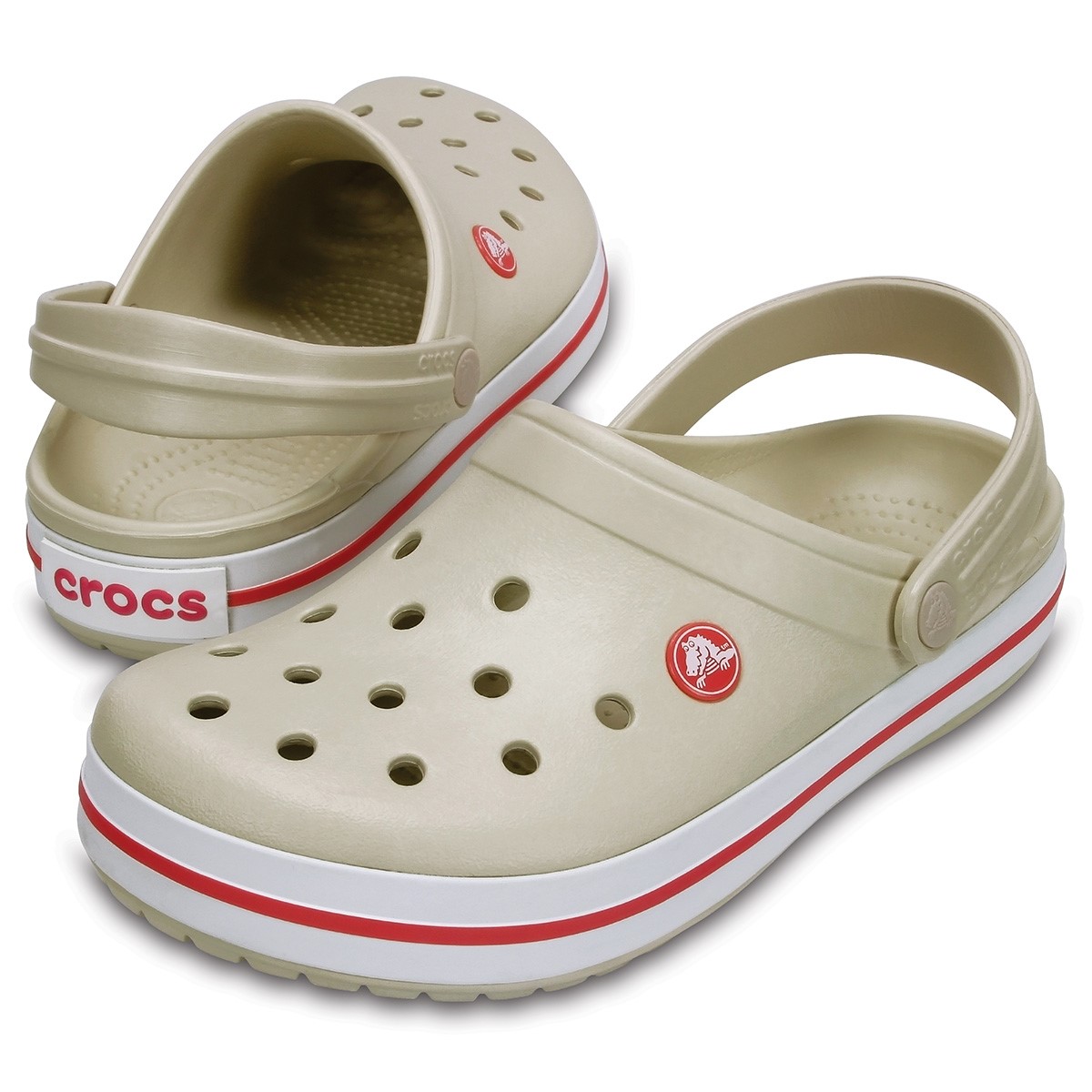 Crocs Unisex Sandalet 11016 Stucco/Melon