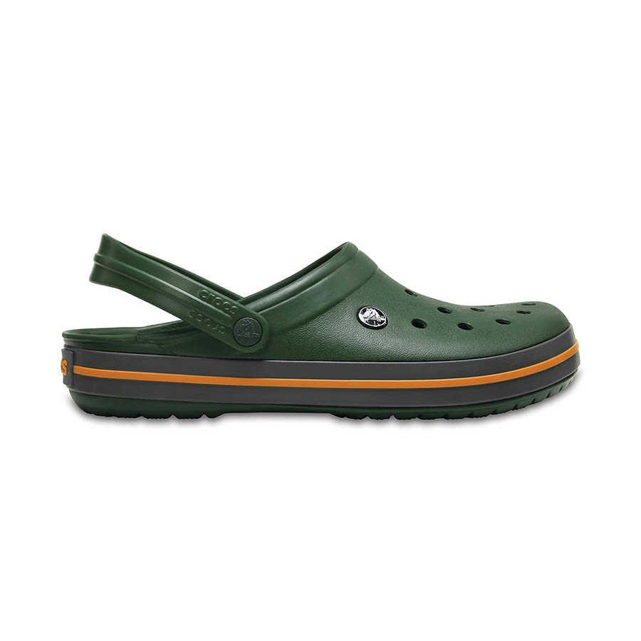 Crocs Unisex Sandalet 11016 Forest Green/Slate Grey