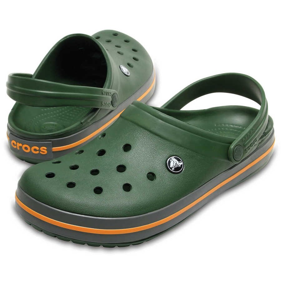 Crocs Unisex Sandalet 11016 Forest Green/Slate Grey