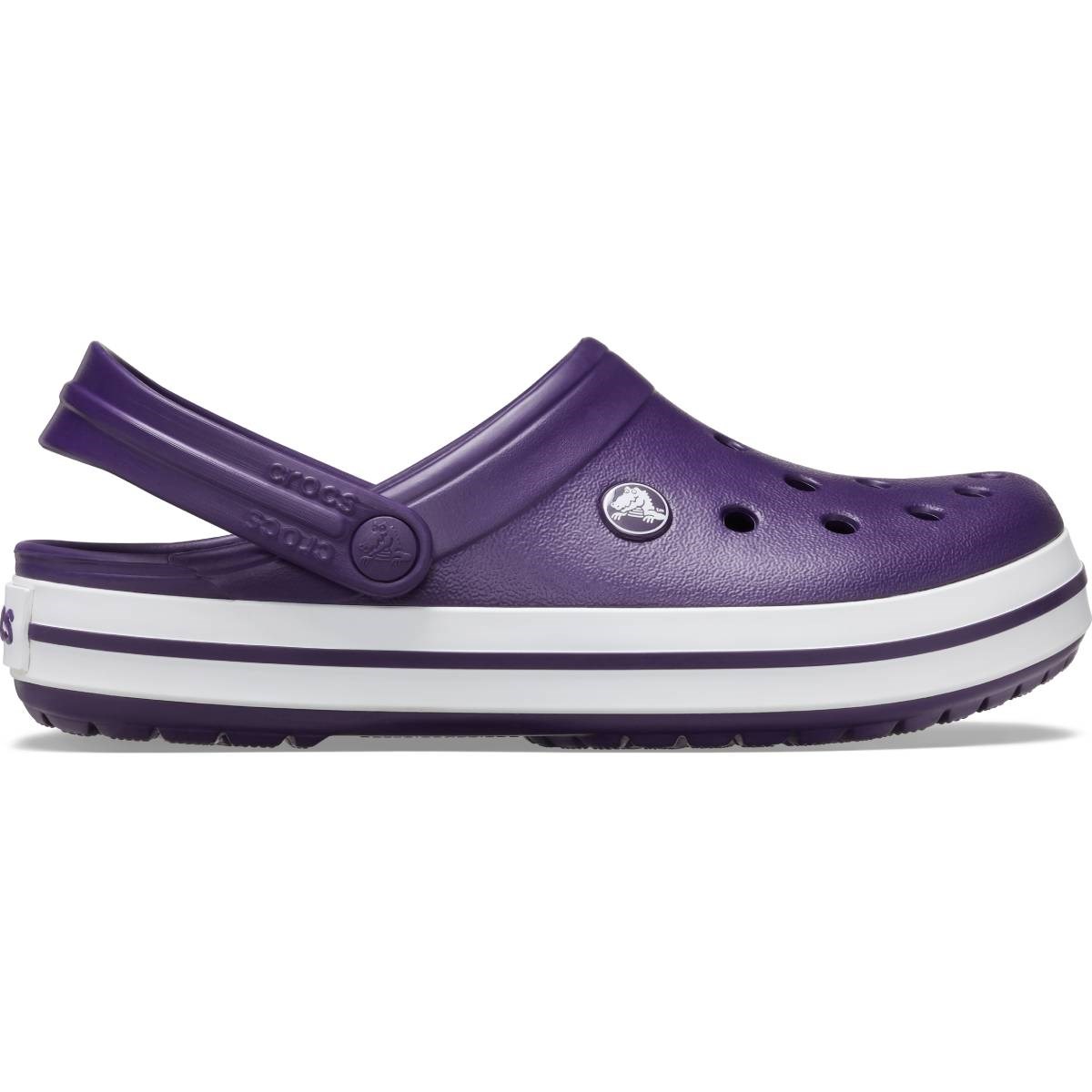 Crocs Unisex Sandalet 11016 Mulberry/White