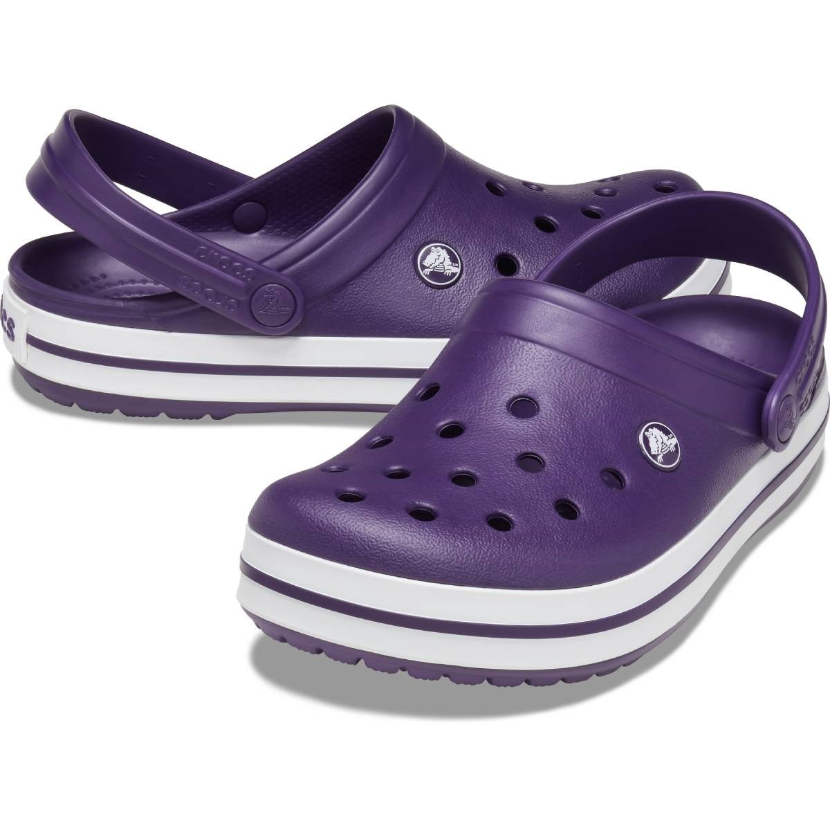 Crocs Unisex Sandalet 11016 Mulberry/White