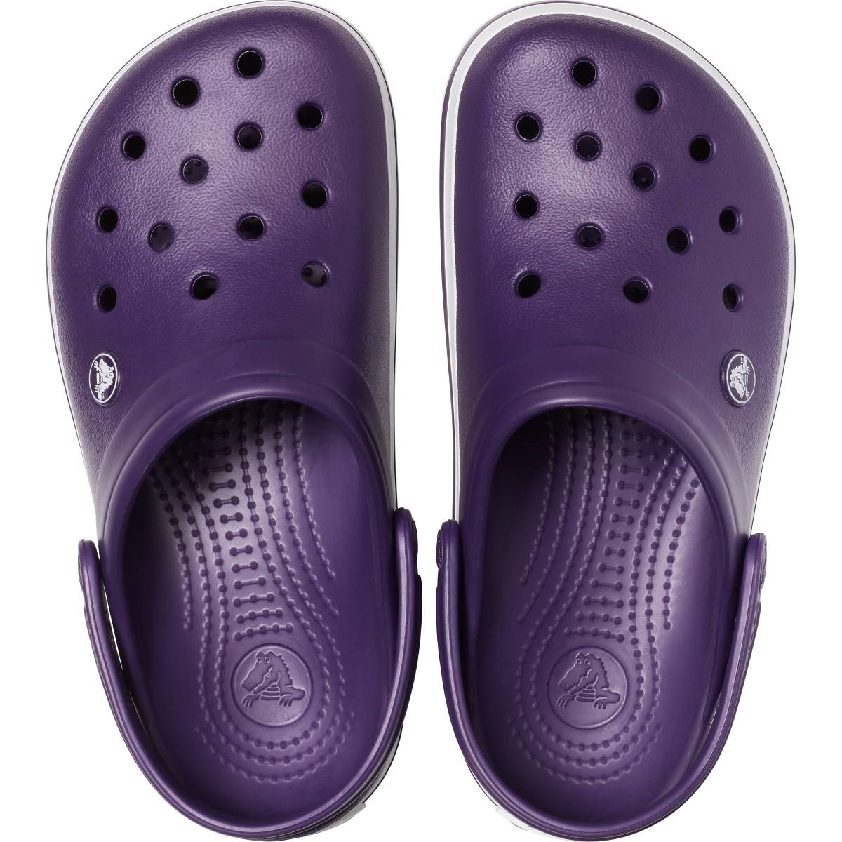 Crocs Unisex Sandalet 11016 Mulberry/White