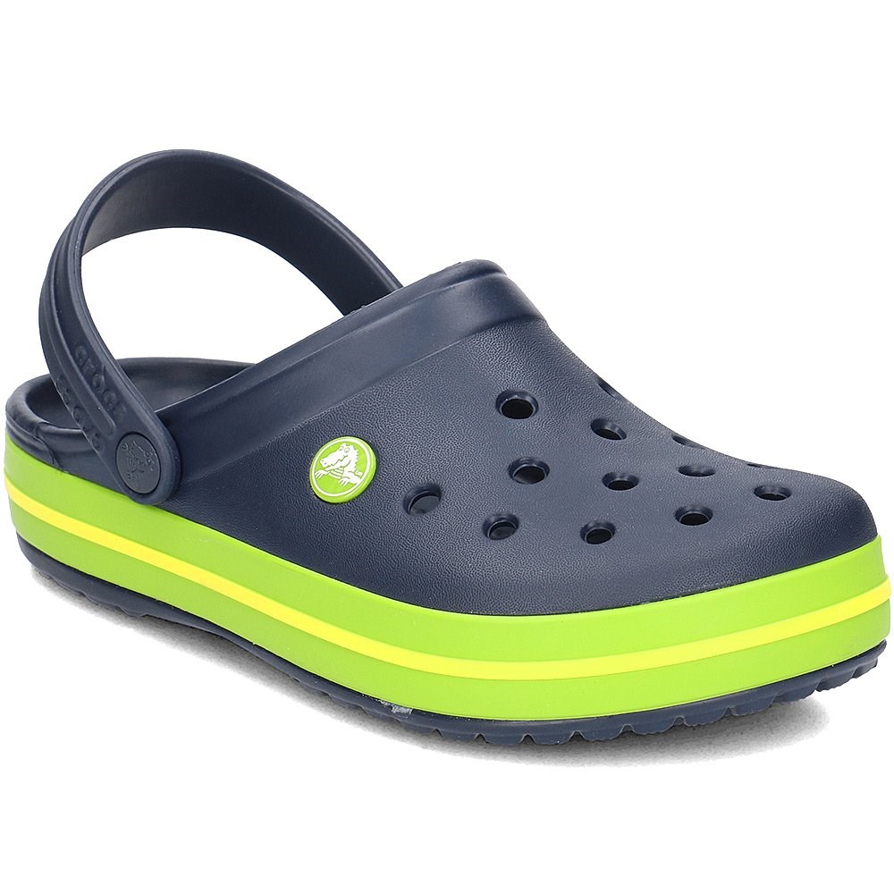 Crocs Unisex Sandalet 11016 Navy/Volt Green/Lemon