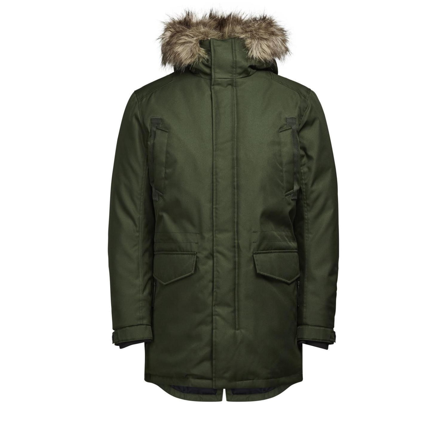 Jack Jones Erkek Parka 12124254 Rosin