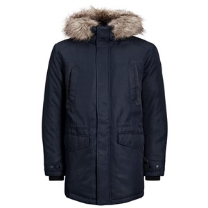 Jack Jones Erkek Parka 12124254 Sky Captain