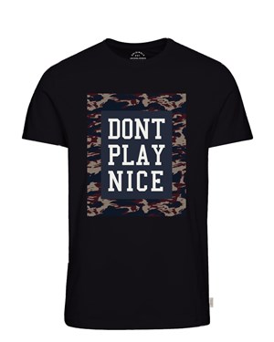 Jack Jones Erkek T-Shirt 12133840 Tap Shoe