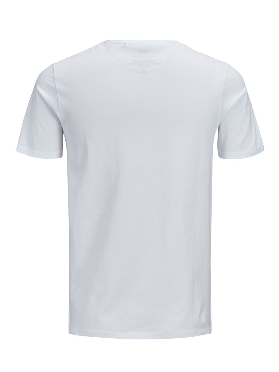 Jack Jones Erkek T-Shirt 12137126 White