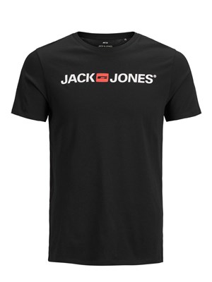 Jack Jones Erkek T-Shirt 12137126 Black