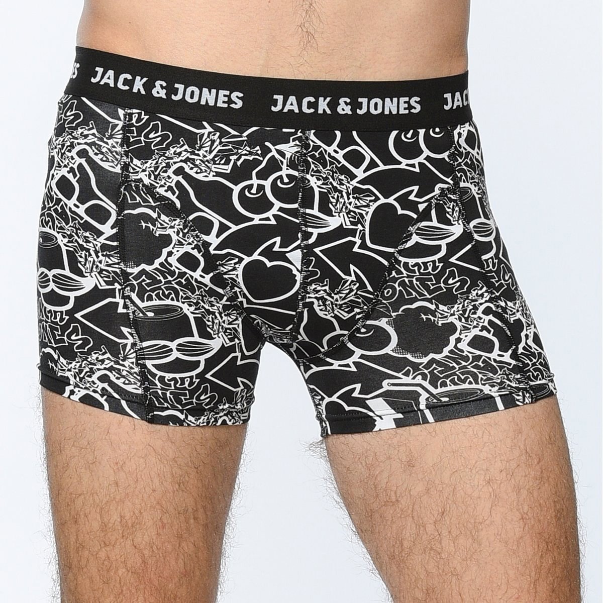 Jack Jones Erkek Boxer 12137332 Black