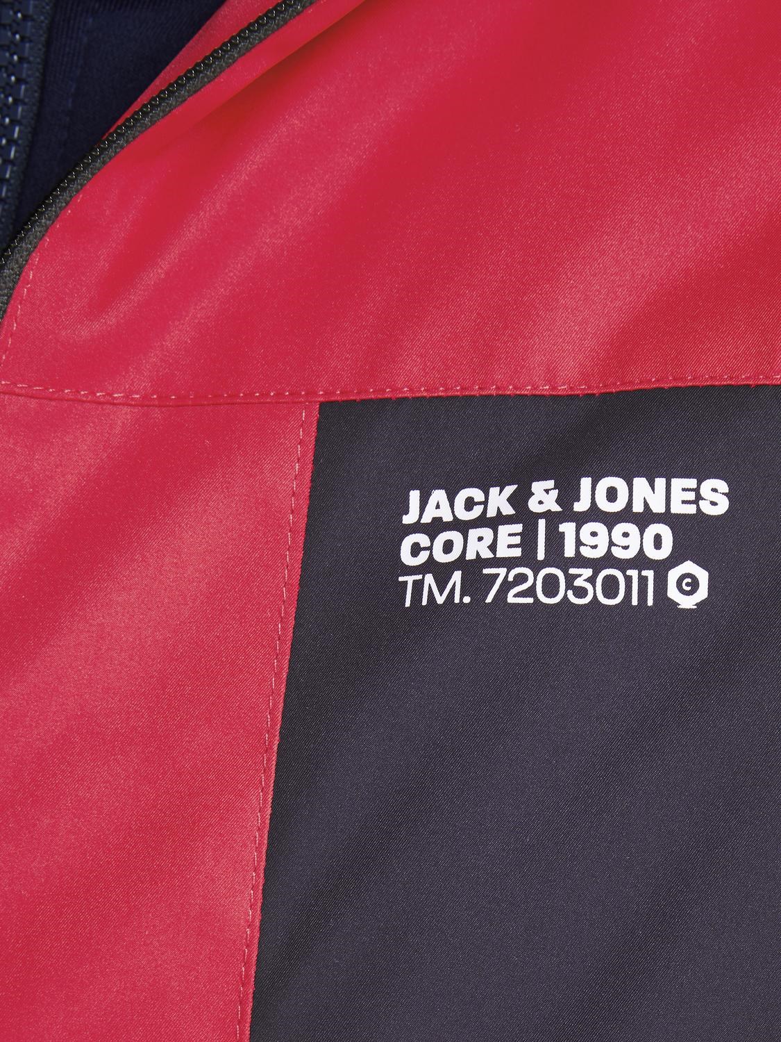 Jack Jones Erkek Parka 12140297 Tango Red