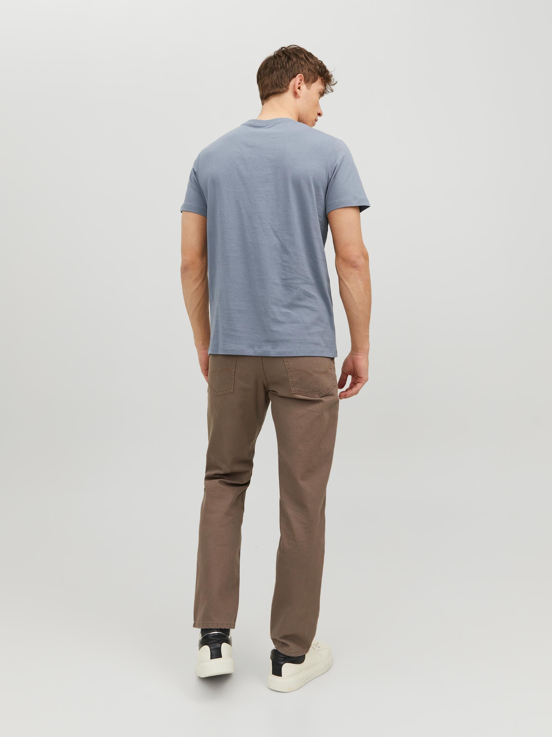 Jack Jones Erkek T-Shirt 12151955 Flint Stone