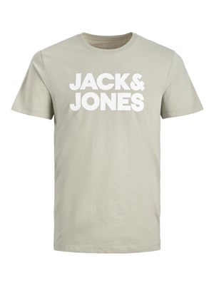 Jack Jones Erkek T-Shirt 12151955 Wrought Iron