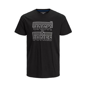 Jack Jones Erkek T-Shirt 12167303 Black