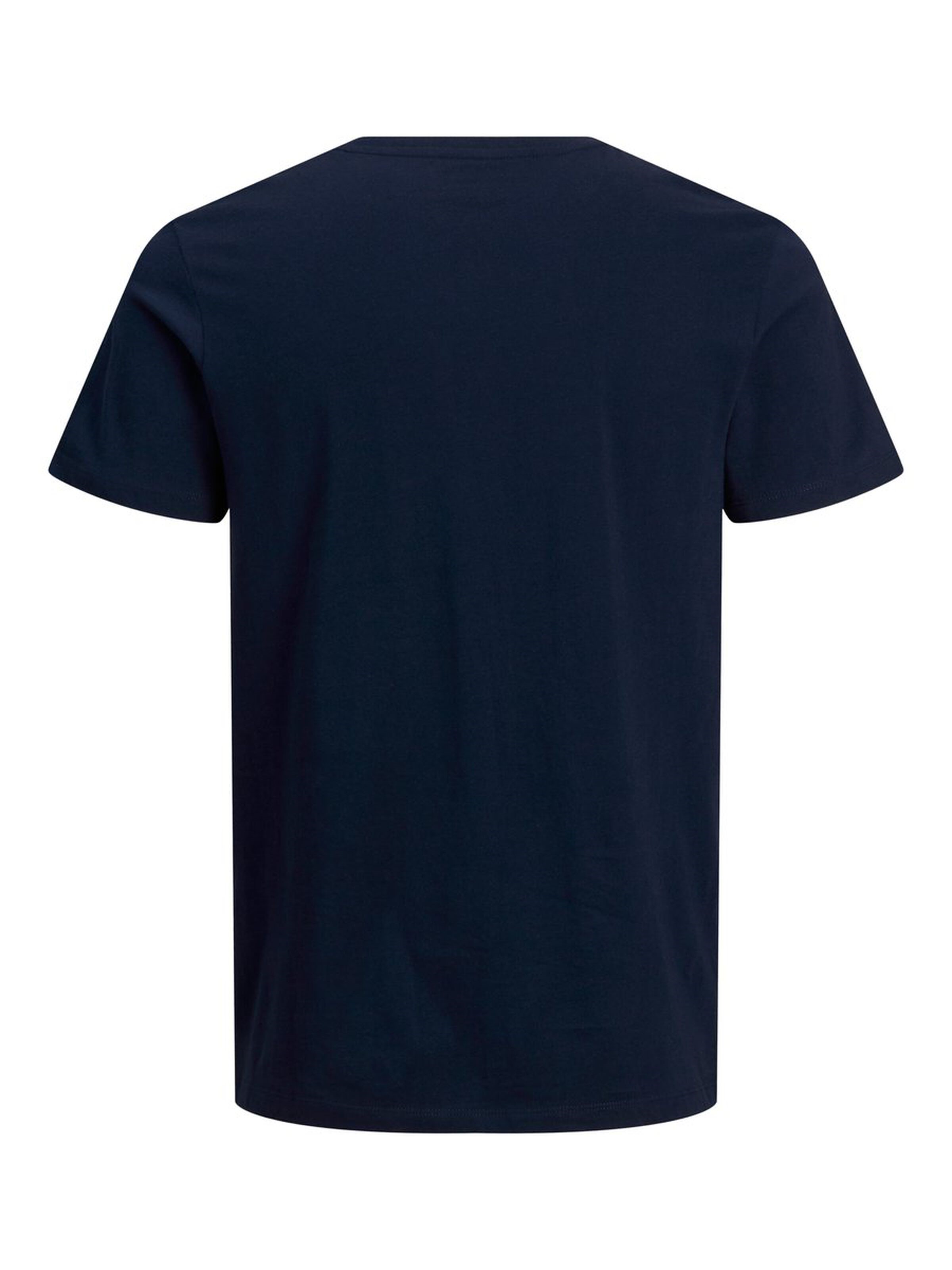 Jack Jones Erkek T-Shirt 12168083 Navy Blazer