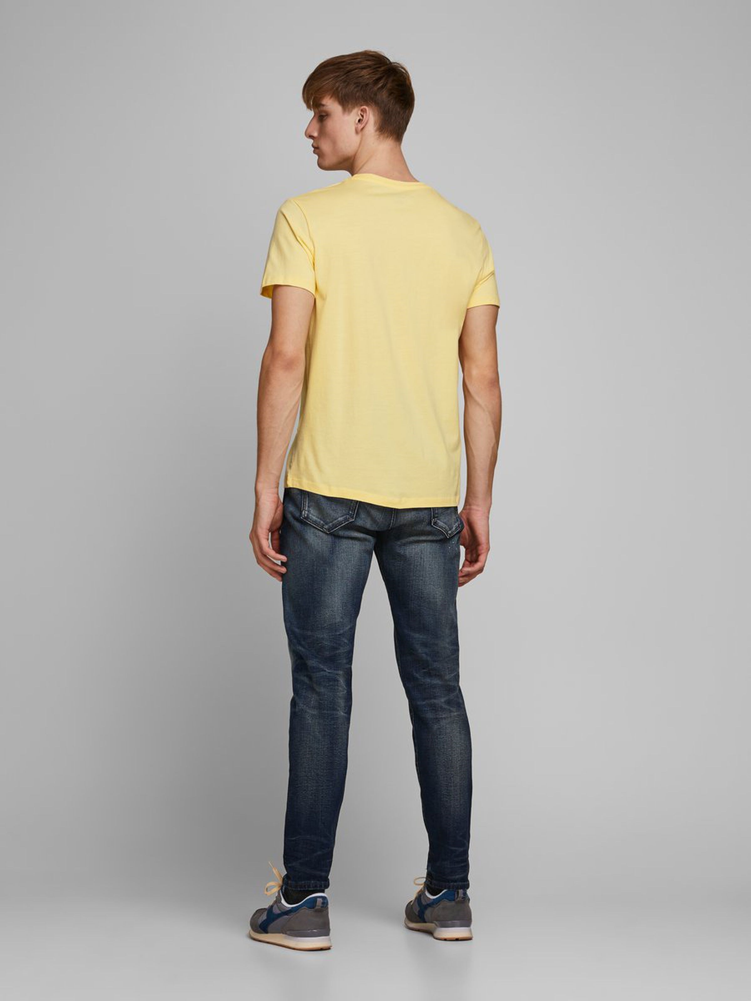 Jack Jones Erkek T-Shirt 12171737 Flan