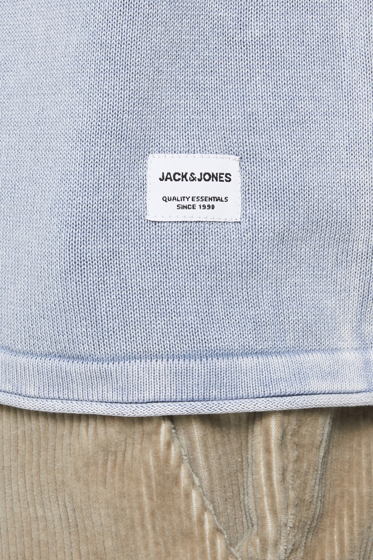 Jack Jones Erkek Triko 12174001 Faded Denim