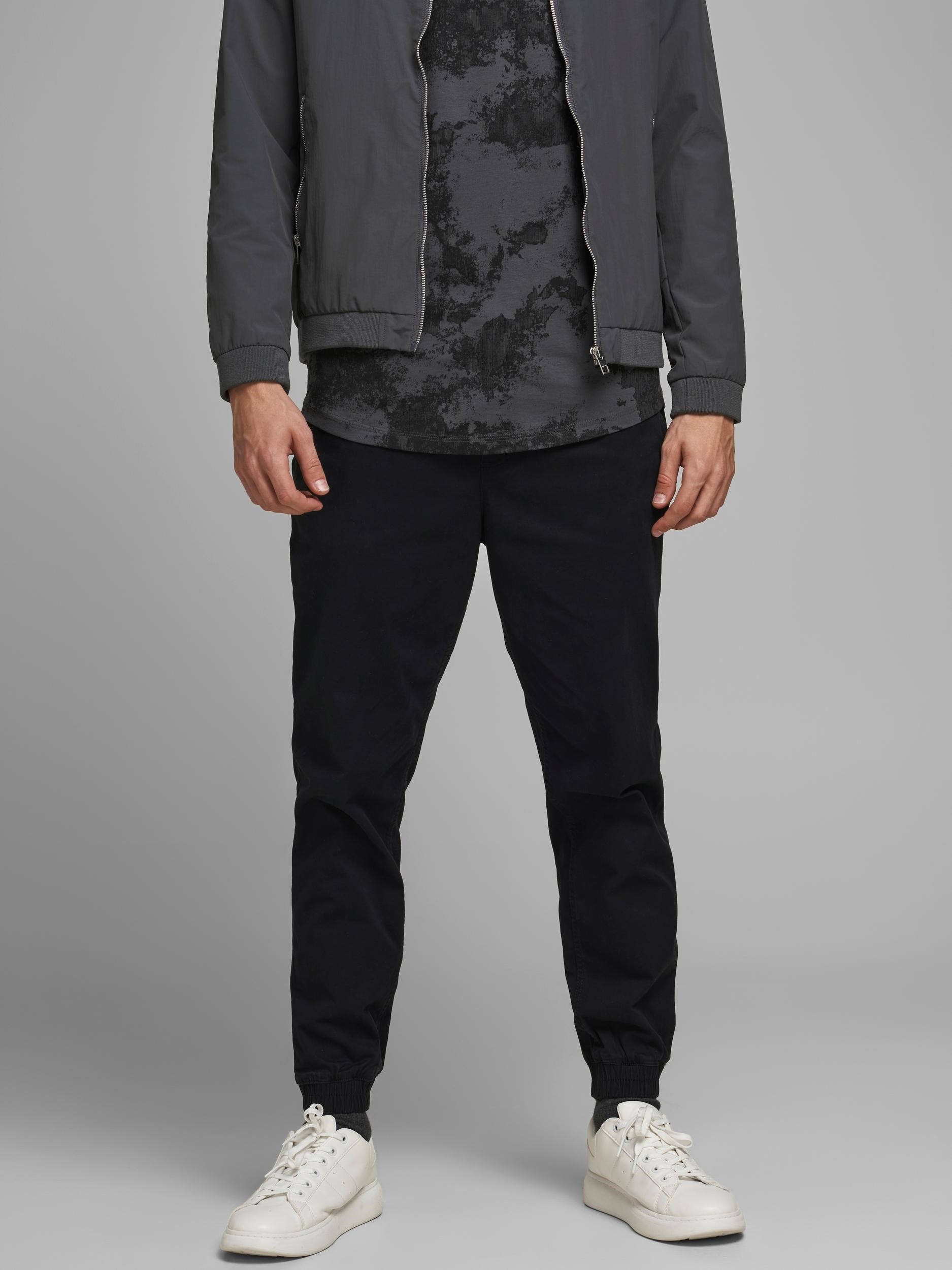 Jack Jones Erkek Pantolon 12182548 Black