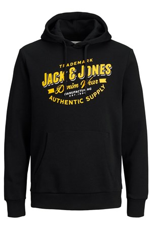 Jack Jones Erkek S-Shirt 12189736 Black