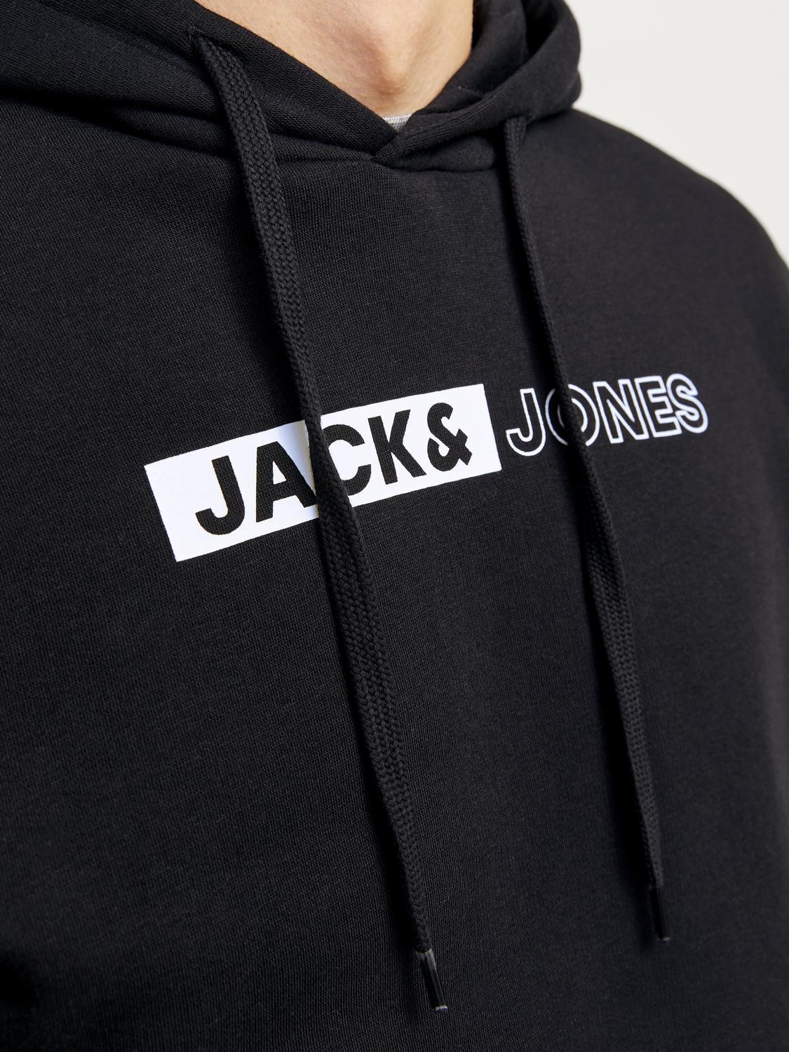 Jack Jones Erkek S-Shirt 12233599 Black