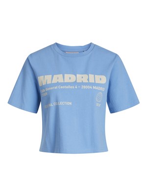 JJXX Kadın T-Shirt 12244372 Silver Lake Blue