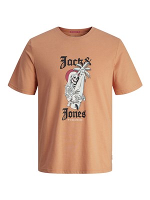 Jack Jones Erkek T-Shirt 12255192 Canyon Sunset