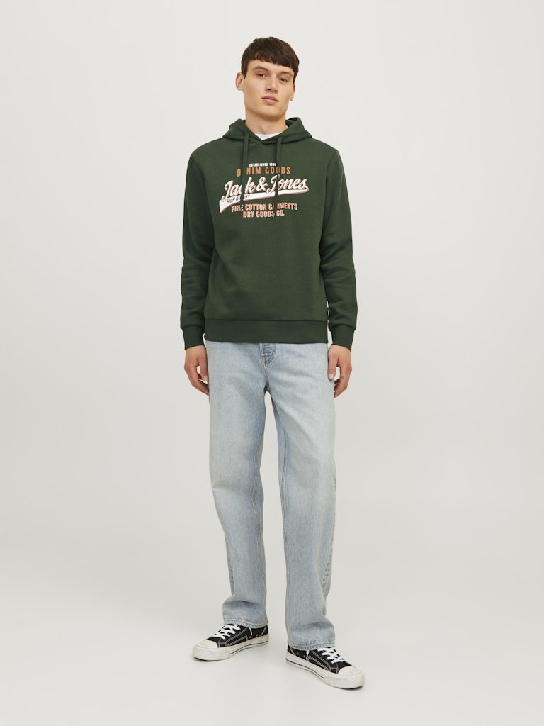 Jack Jones Erkek S-Shirt 12255617 Kombu Green