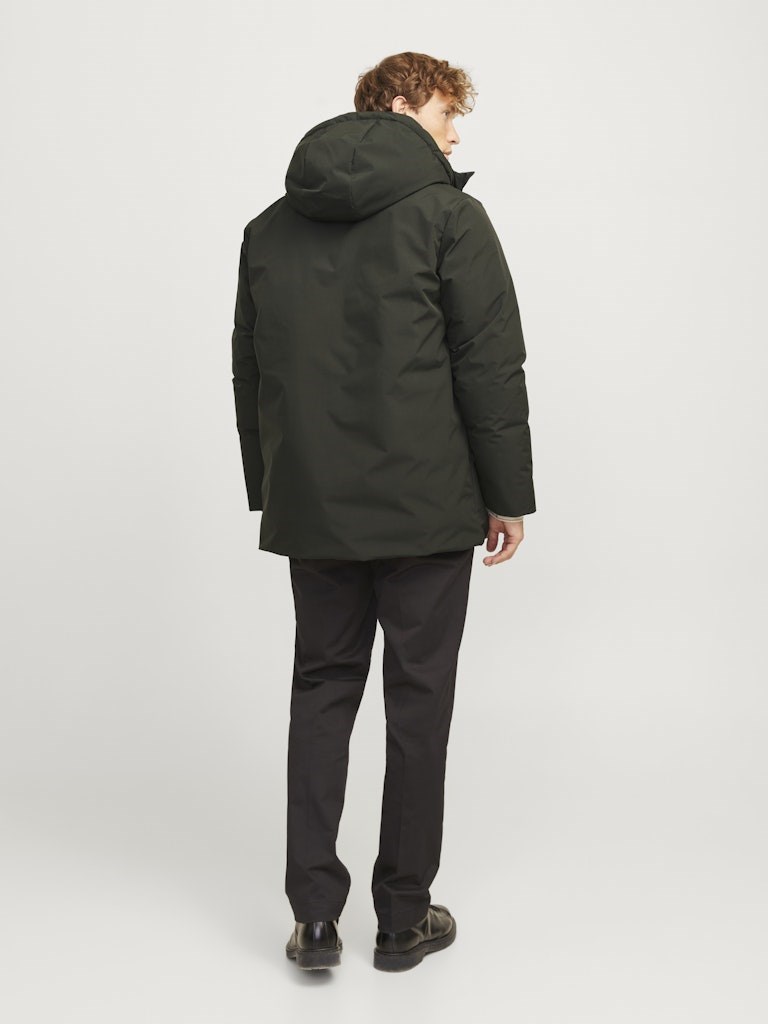 Jack Jones Erkek Parka 12256884 Rosin