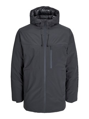 Jack Jones Erkek Parka 12256884 Asphalt