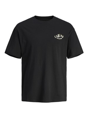 Jack Jones Erkek T-Shirt 12256929 Black