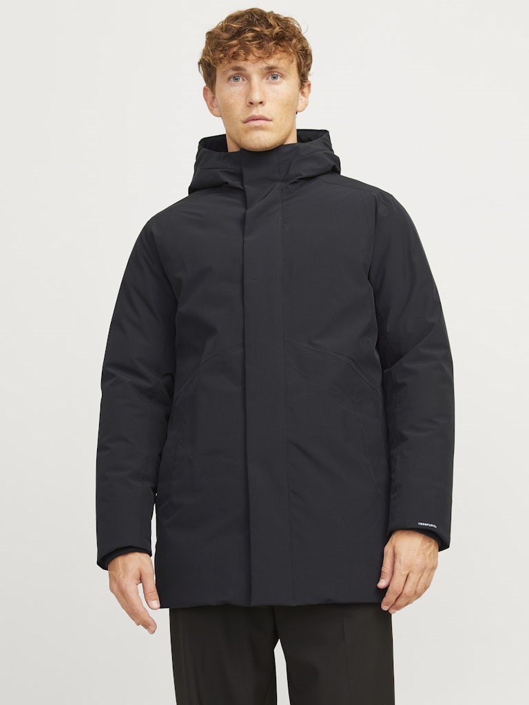 Jack Jones Erkek Parka 12258403 Black