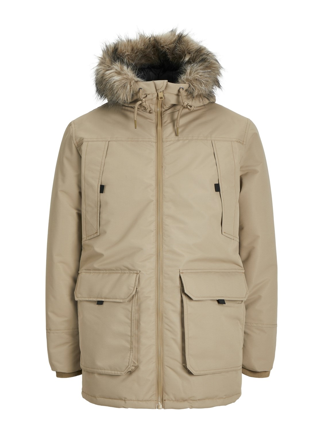 Jack Jones Erkek Parka 12258406 Elmwood