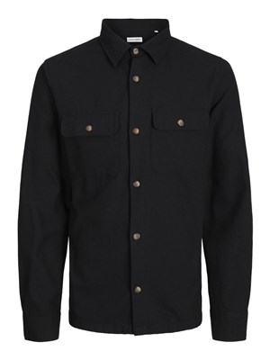 Jack Jones Erkek Gömlek 12261170 Black