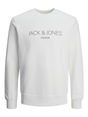 Jack Jones Erkek S-Shirt 12261873 White